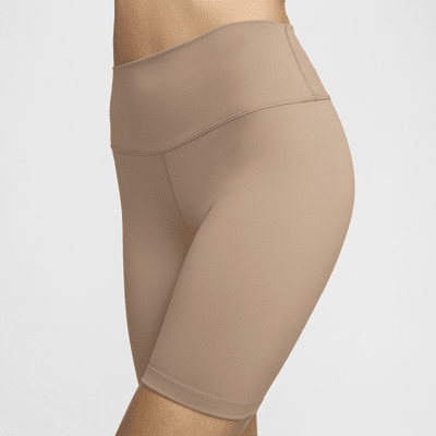 Shorts da ciclista 20 cm a vita alta Nike One – Donna