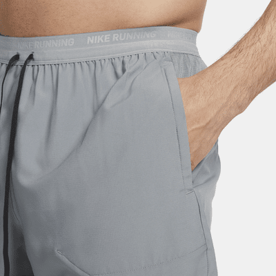 Shorts de correr Dri-FIT de 18 cm con forro de ropa interior para hombre Nike Stride