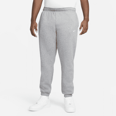 Nike Club Fleece Cuffed Men's Bottom Pants Grey/White 804406-063 -  Walmart.com