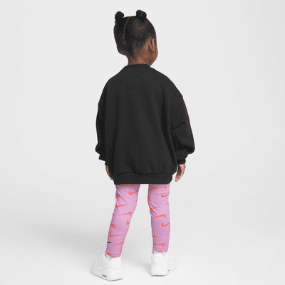 Nike New Impressions Toddler Crew and Leggings Set