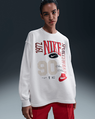 Женский свитшот Nike Sportswear Oversized Crew-Neck French Terry