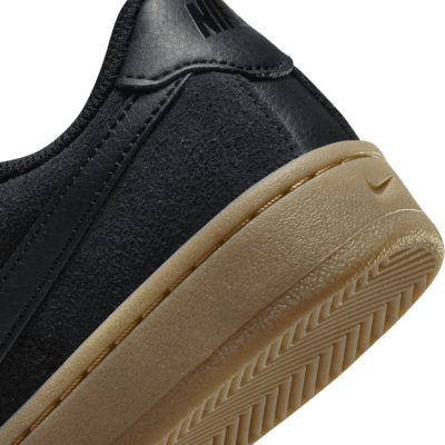 Nike court clearance royale black suede