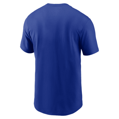 Playera Nike de la NFL para hombre Buffalo Bills Rewind Logo Essential