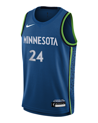 Детские джерси Napheesa Collier Minnesota Lynx Explorer Edition Big Kids' Nike WNBA Swingman Jersey