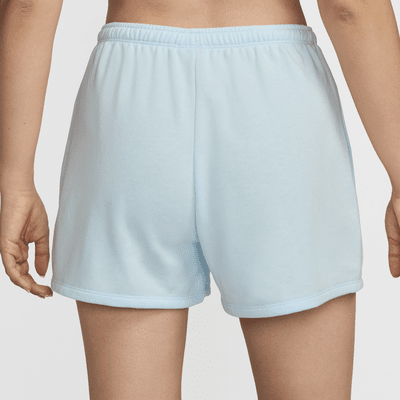 Calções em tecido moletão de 10 cm e cintura normal Nike Sportswear Chill Terry para mulher