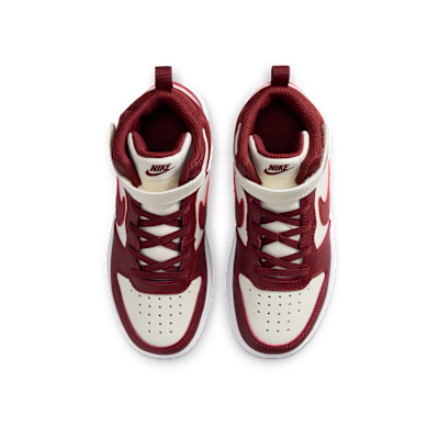 Tenis para niños de preescolar Nike Court Borough Mid 2