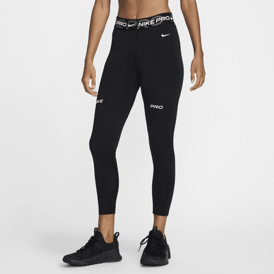 Leggings con gráfico de tiro medio de 7/8 para mujer Nike Pro