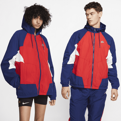 nike sportswear hooded woven anorak