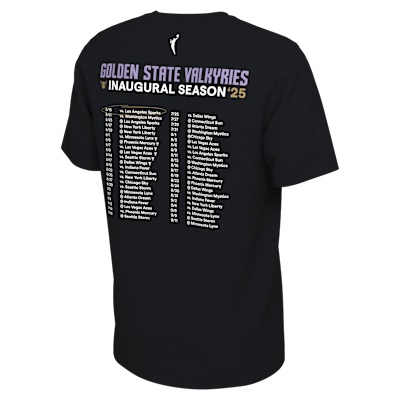 Playera Nike de la WNBA para hombre Golden State Valkyries