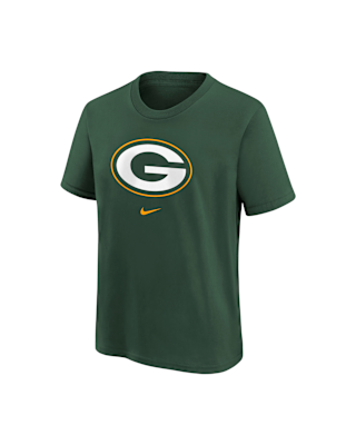 Детская футболка Green Bay Packers Primary Logo Legend Big Kids’ Nike Dri-FIT NFL