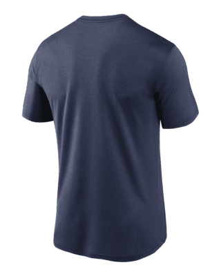 Nike, Shirts & Tops, New York Ny Yankees Nike Dri Fit Tee Long Sleeve  Shirt Black Center Logo Med