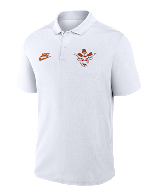 Мужские  Texas Primetime Victory Legacy Vault Logo Nike Dri-FIT College Polo