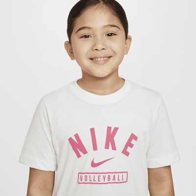 Playera de vóleibol para niños talla grande Nike