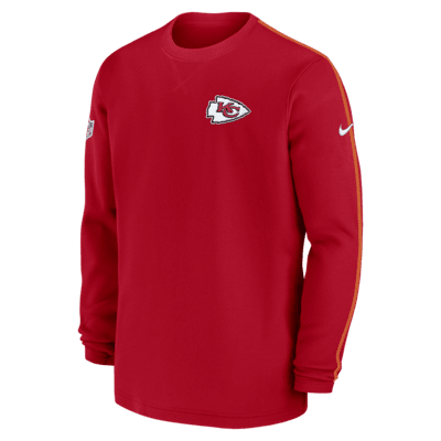 Kansas City Chiefs Sideline Coach Men’s Nike NFL Long-Sleeve Top