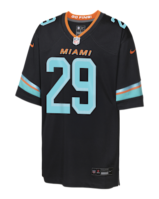 Детские джерси Minkah Fitzpatrick Miami Dolphins Rivalries Collection Big Kids' Nike NFL Game Jersey