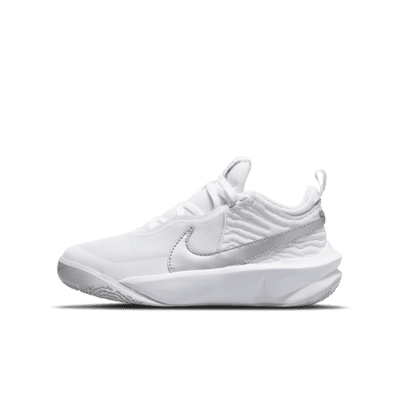 nike team hustle white