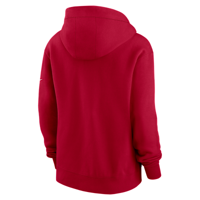 Sudadera con gorro Nike de la NFL de cierre completo para mujer Washington Commanders Phoenix Rewind