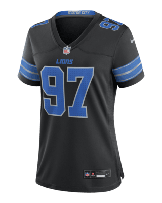 Женские джерси Aidan Hutchinson Detroit Lions Nike NFL Game Football Jersey для футбола