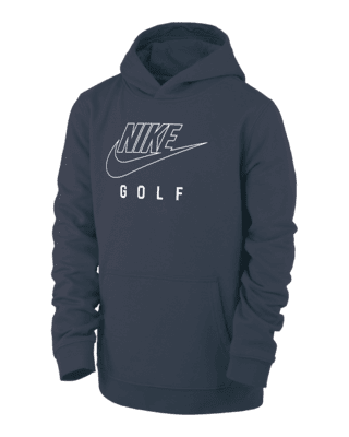 Подростковое худи Nike Swoosh Club Fleece Big Kids' Golf Pullover Hoodie