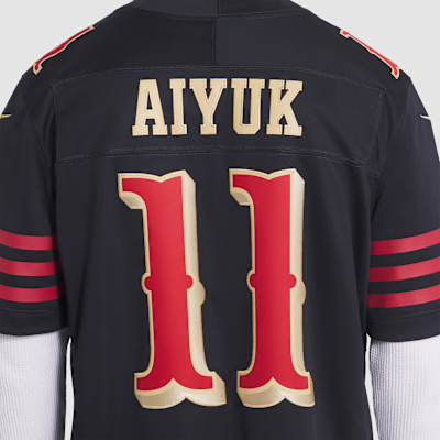 Brandon Aiyuk San Francisco 49ers Rivalries Collection Men's Nike Dri-FIT NFL Limited Jersey