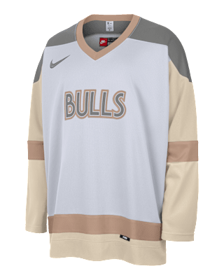 Мужские джерси Chicago Bulls City Edition Nike NBA Hockey Jersey