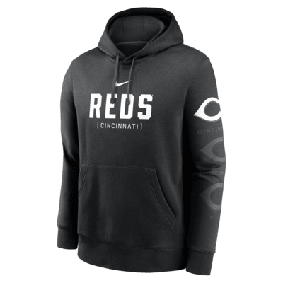 Cincinnati Reds Fashion Club Men's Nike MLB Pullover Hoodie