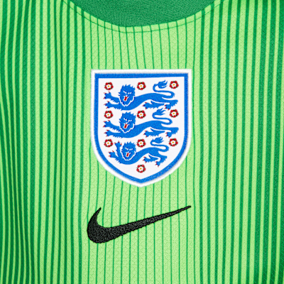 Equipación de portero/a Stadium Inglaterra 2025/26 Camiseta de manga corta de fútbol Replica Nike Dri-FIT - Niño/a