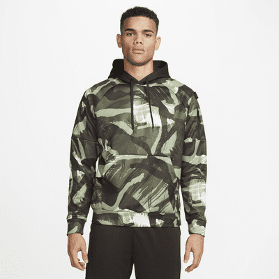 Nike Therma-FIT Men's All-over Camo Fitness Hoodie. Nike UK