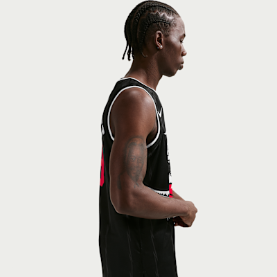 Jersey Nike de la NBA Swingman para hombre RJ Barrett Toronto Raptors City Edition