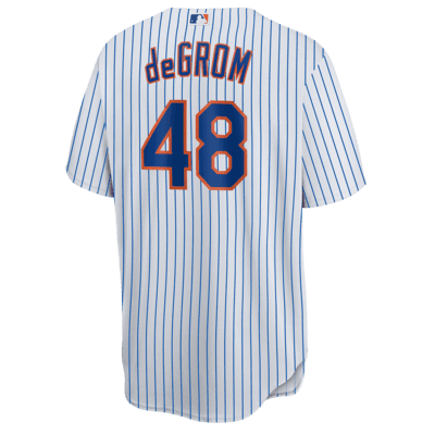 MLB New York Mets (Jacob deGrom) Men's Replica Baseball Jersey