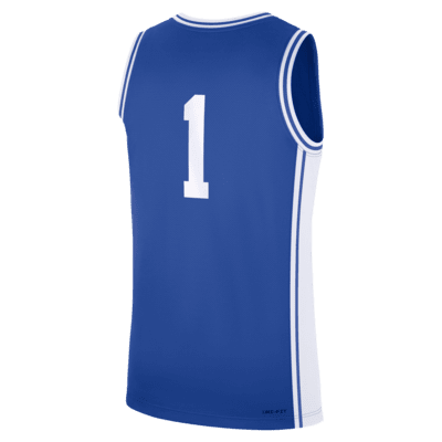 Duke Blue Devils Replica Men's Nike College Basketball Jersey