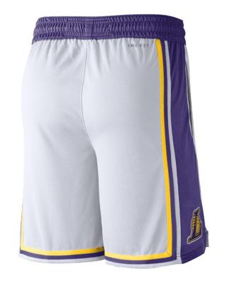 Nike Basketball LA Lakers NBA shorts in yellow