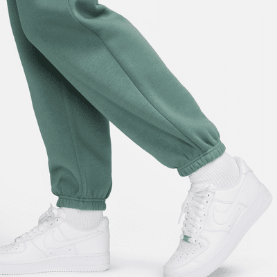 Overdimensionerede Nike Sportswear Phoenix Fleece-sweatpants med høj talje til kvinder