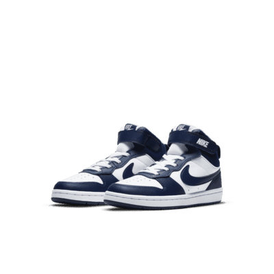 Tenis para niños de preescolar Nike Court Borough Mid 2