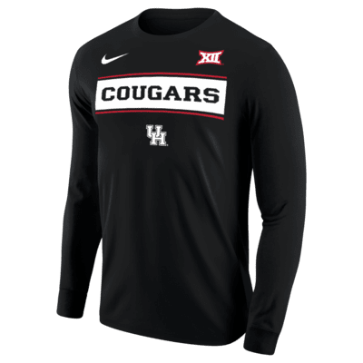 Playera de manga larga universitaria Nike para hombre Houston Big 12 ...