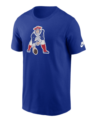 Мужская футболка New England Patriots Rewind Logo Essential Nike NFL