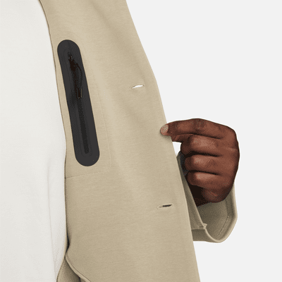 Chamarra tipo camisa oversized para hombre Nike Sportswear Tech Fleece Reimagined