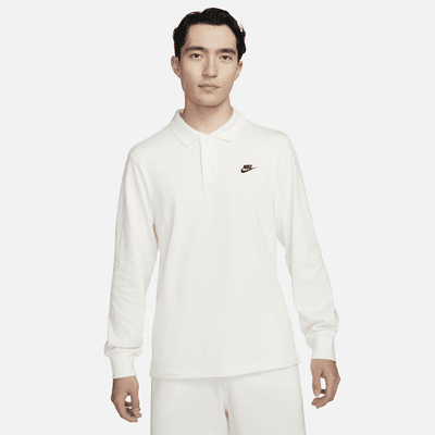 Nike Club Men's Long-Sleeve Knit Polo. Nike ID