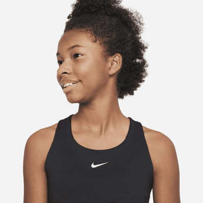 Nike Swoosh Older Kids' (Girls') Tank Sports Bra. Nike NO