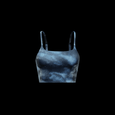 Nike One Convertible Women's Light-Support Lightly Lined Longline Printed Sports Bra