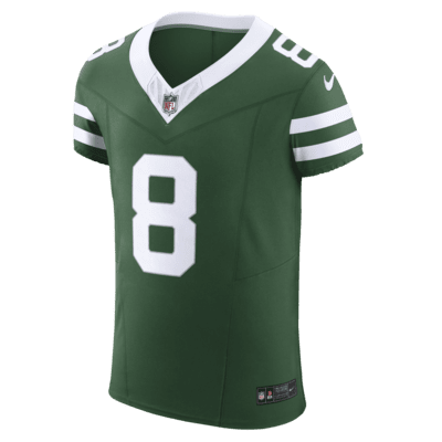 Jersey de fútbol americano Nike Dri-FIT de la NFL Elite para hombre Aaron Rodgers New York Jets