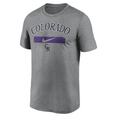 Nike Dri-FIT Swoosh Legend (MLB Colorado Rockies) Men's T-Shirt.