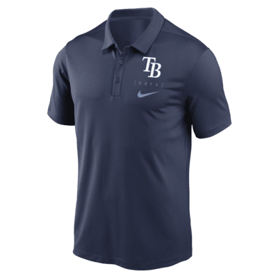 Tampa Bay Rays Franchise Logo Men's Nike Dri-FIT MLB Polo