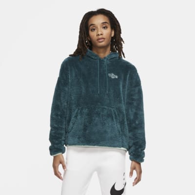 teal nike pullover