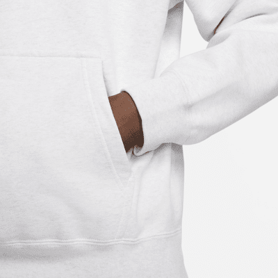 Felpa pullover in fleece con cappuccio Nike Solo Swoosh – Uomo