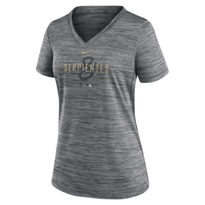 Nike Dri-FIT City Connect Velocity Practice (MLB Arizona Diamondbacks)  Women's V-Neck T-Shirt