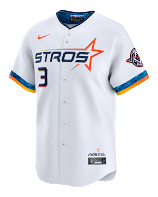 Мужские джерси Jeremy Peña Houston Astros City Connect Nike Dri-FIT ADV MLB Limited Jersey