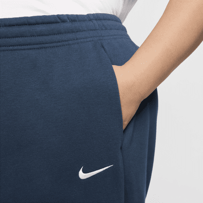 Pants de entrenamiento oversized de cintura alta para mujer (talla grande) Nike Sportswear Phoenix Fleece