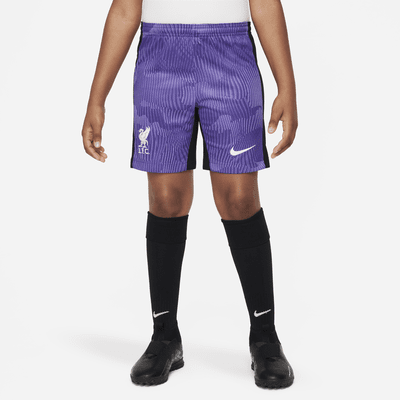 Shorts de fútbol Nike Dri-FIT del Liverpool FC alternativo 2023/24 Stadium para niños talla grande