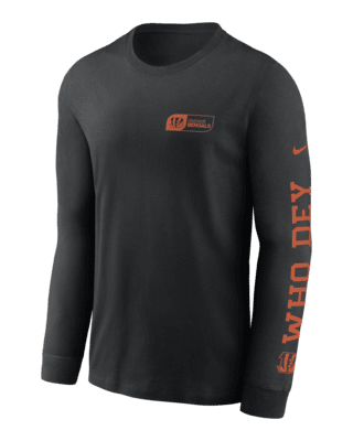 Мужская футболка Cincinnati Bengals All Out Nike NFL Long-Sleeve